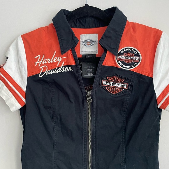 Harley-Davidson zip-up Shirt - Picture 5 of 6